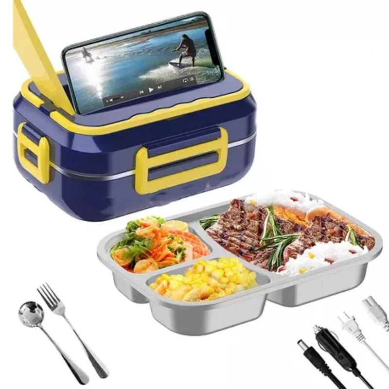 Marmitas Elétrica Inox Pequena Para Carro E Caminhão