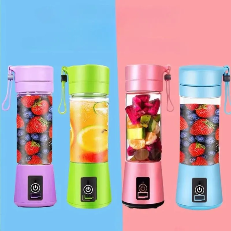 Pequeno Misturador Portátil Usb Recarregável Sucos E Shakes