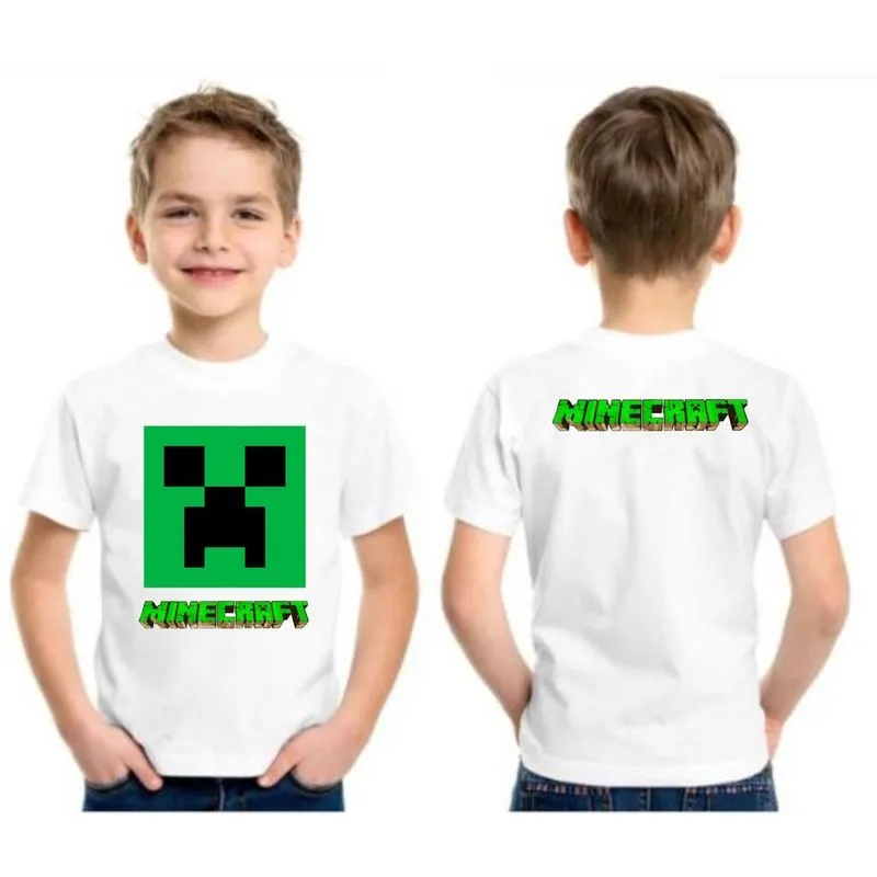 Camiseta Infantil Minecraft