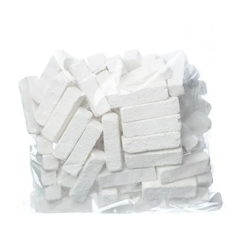 2x 2kg De Giz Branco Para Tacos De Sinuca / Bilhar