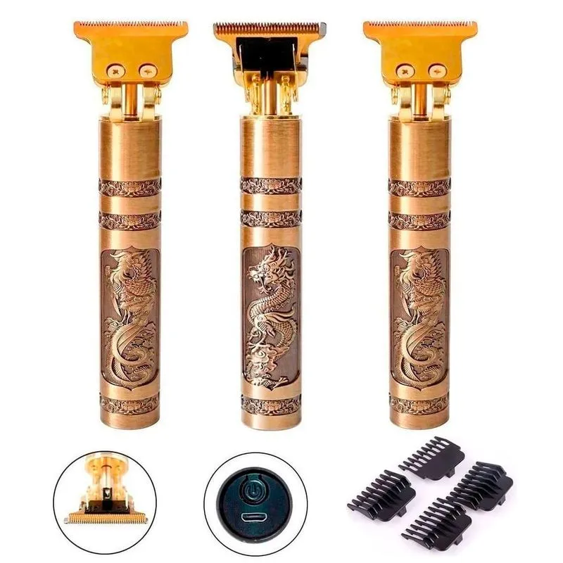 Kit 3 Maquininhas Acabamento Barbear Fazer Risco Pezinho
