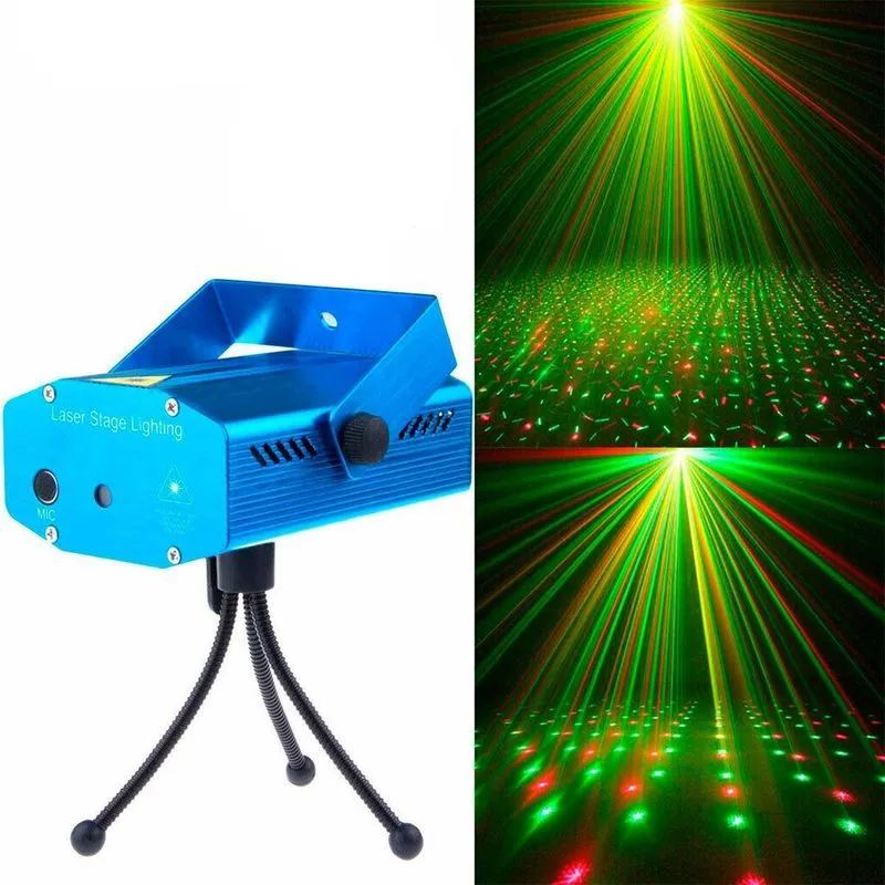 Laser De Balada Rgb Controle Show Luzes Neon