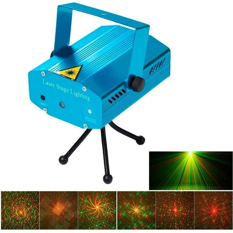 Laser De Balada Mini Rgb Festa Neon