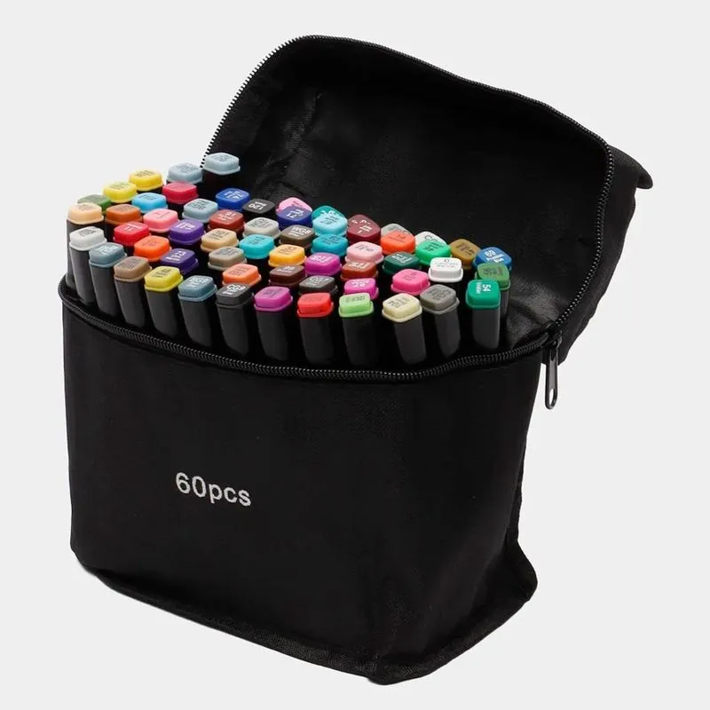 Kit Canetinhas 60 Unidades Linha Profissional Pintura
