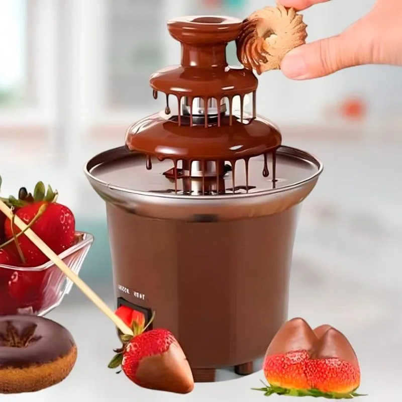 Fonte De Chocolate Gourmet Perfeita Bancada E Eventos 110v