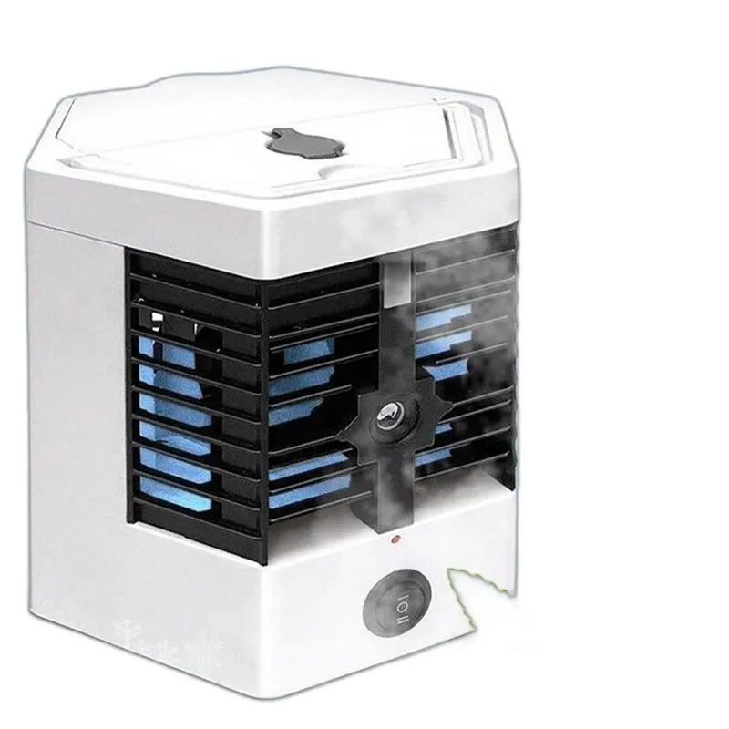 Ventilador Usb Portátil Mini Com Ar Condicionado Trabalho