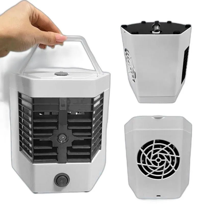 Ventilador Usb Portátil Mini Com Ar Condicionado Trabalho