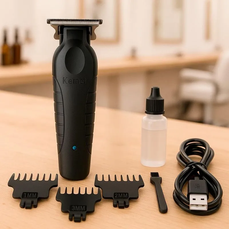 Kemei Ideal Para Cortar Cabelo E Fazer Barba