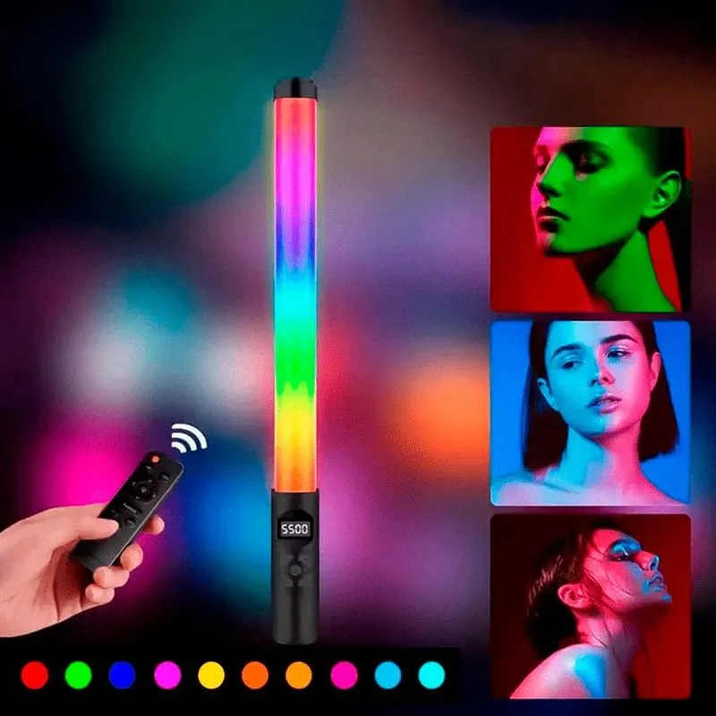 Bastão Led Para Preenchimento Em Gravações E Lives