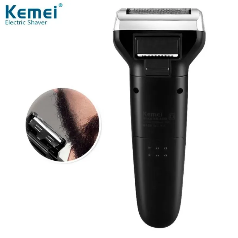Kemei 3 Em 1 Compacta De Corte Recarregável