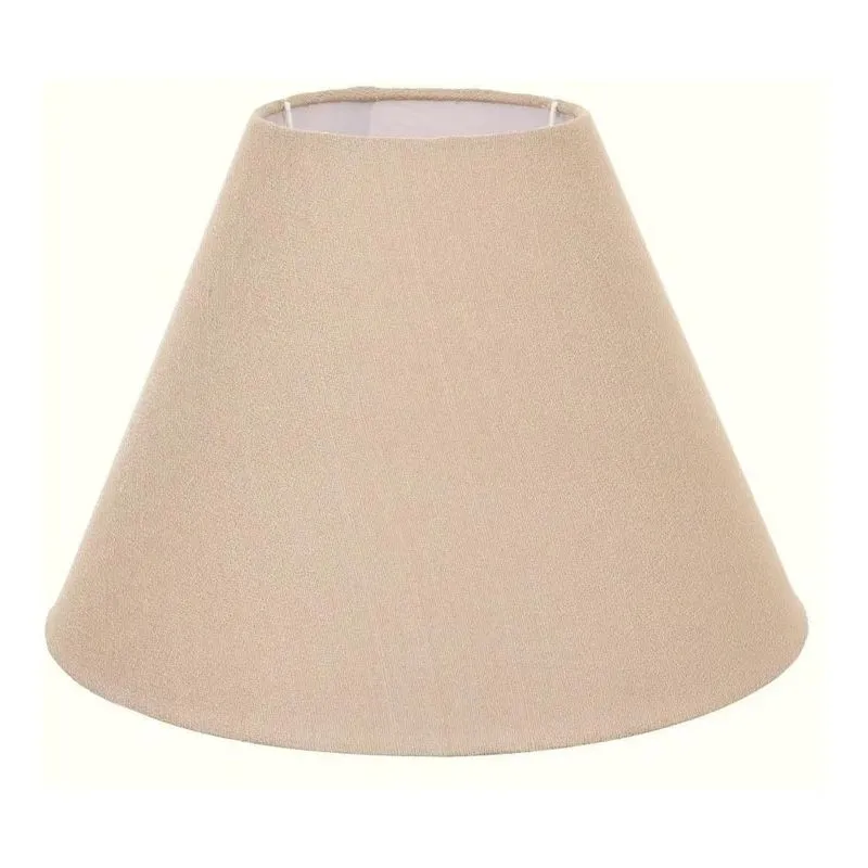 Cúpula Para Abajur Pequeno Kfl Decor Cônica 2 Café C/leite