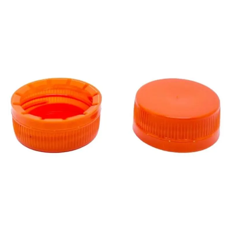 10x Tampinha Plástica 38mm Com Lacre Para Garrafa Pet - 100