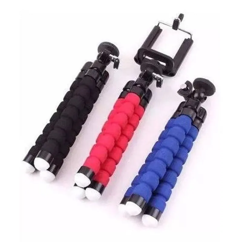 Tripé Celular Portátil Mini Suporte Flexível Apoio Celular