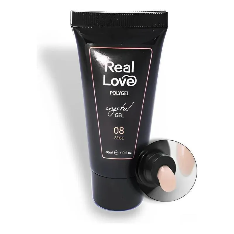 Polygel Cabine Gel Molde F1 Real Love 30ml Unh Cr-nude-8