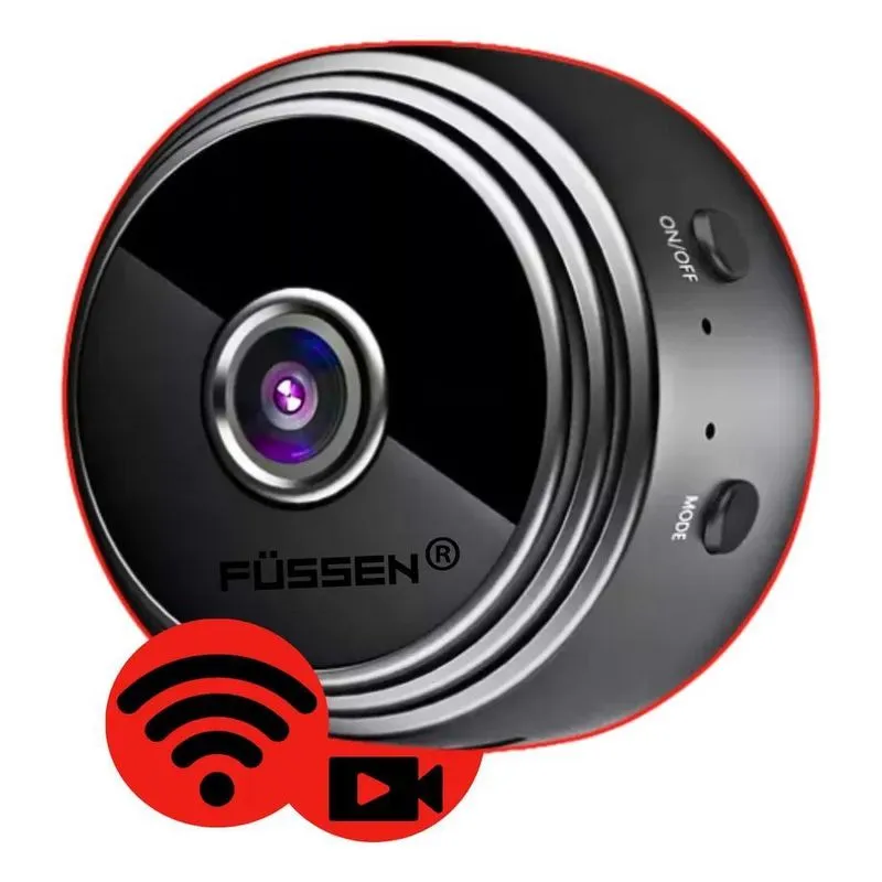 Mini Câmera Espiã Wifi Ip Inteligente Segurança Compacta A9