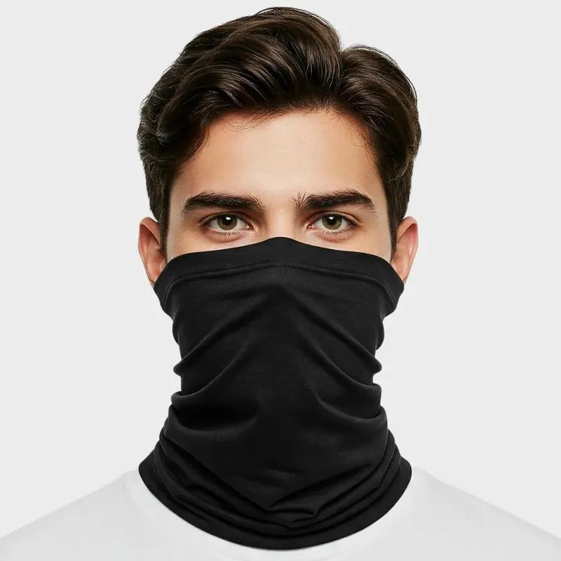 2x Touca Bandana Rosto E Pescoço Proteção Uv Corrida Ciclism