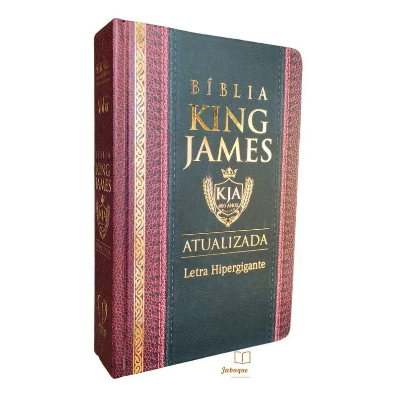10x Bíblia King James Atualizada Letra Grande Biblia Editor