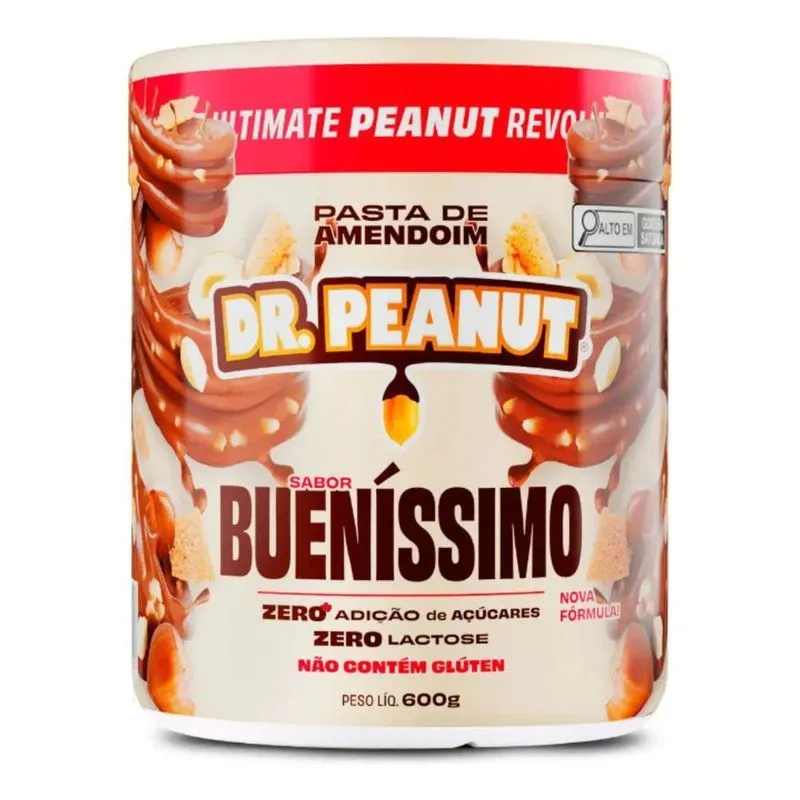 Suplemento Em Pasta Dr. Peanut Creme De Amendoim Pote 600g S