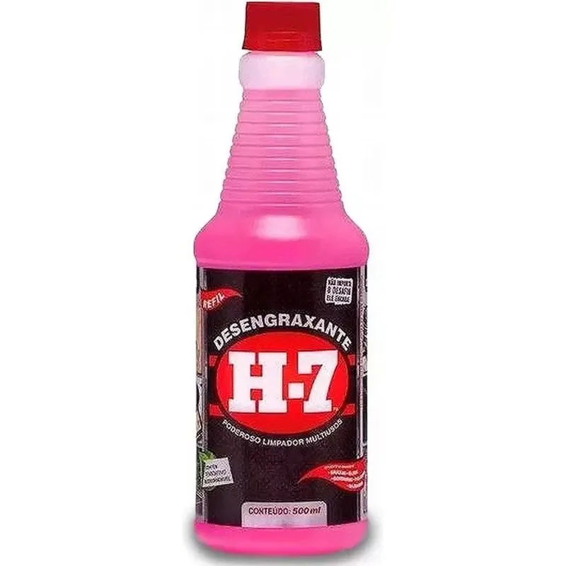 2x Desengraxante Multiuso Limpeza Pesada H7 Refil 500ml