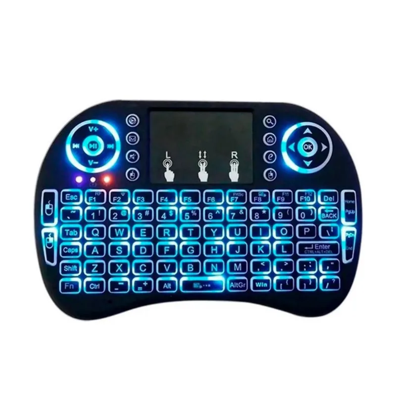 Mini Teclado Controle Remoto E Usb Ideal Notebook E