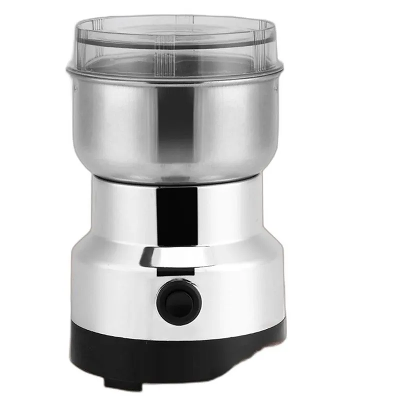 Moedor Café Elétrico Portátil Aço Inoxidável Ideal Grãos