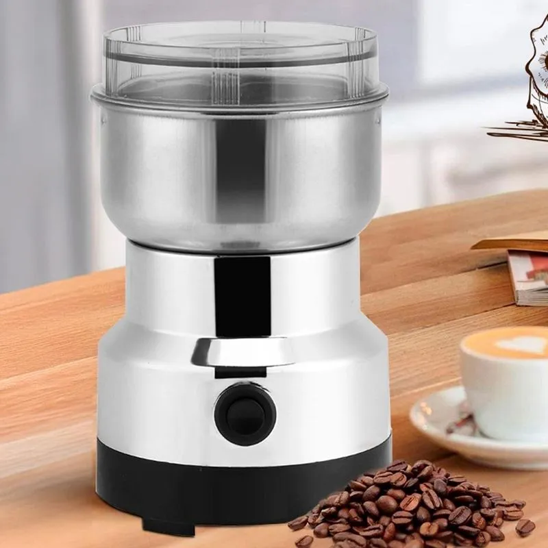 Triturador Grãos Elétrico Aço Inoxidável Ideal Moer Café