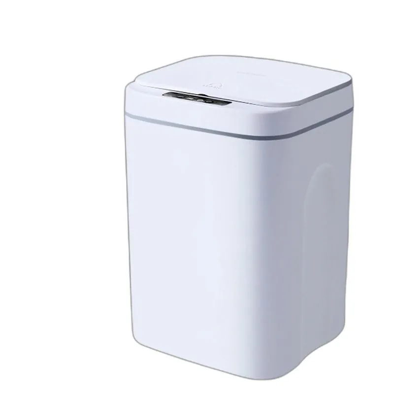 Lixeira Automática 16l Com Sensor Recarregável Para Cozinha