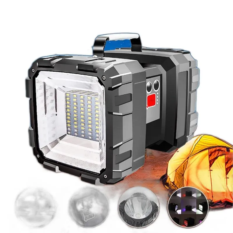 Lanterna Recarregável Tática Led Multifuncional Potente Mini