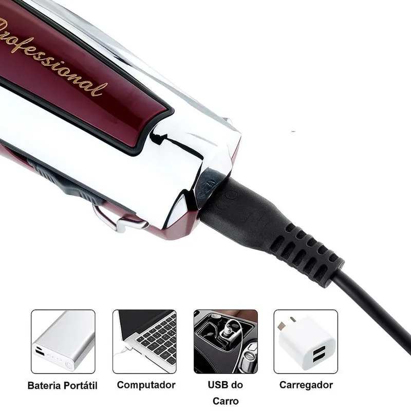 Kemei Profissional Corte De Precisão Para Salão