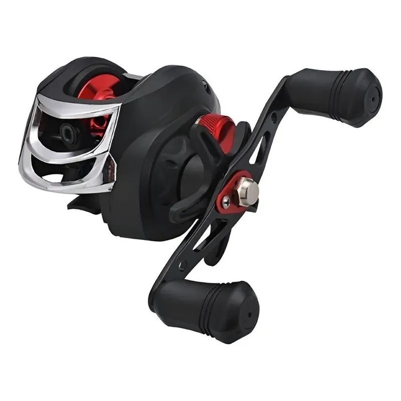 Carretel Carretilha Bestweei Pe-201 Esquerdo Color Preto