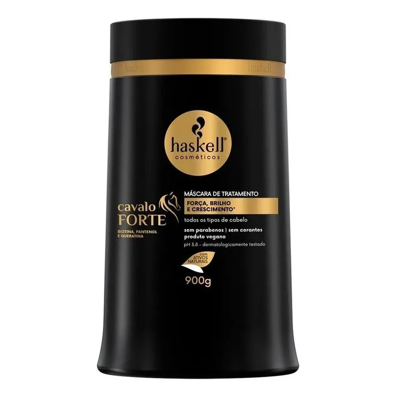 2x Haskell Mascara De Hidratante Cavalo Forte Crescimento 90