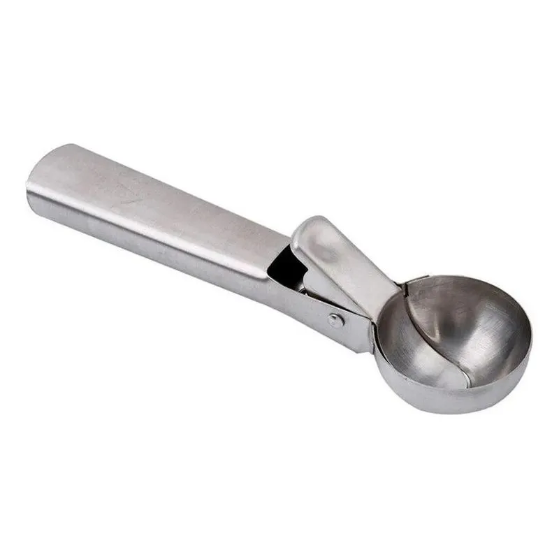 2x Pegador Colher De Sorvete Açaí Bola Em Inox 18cm
