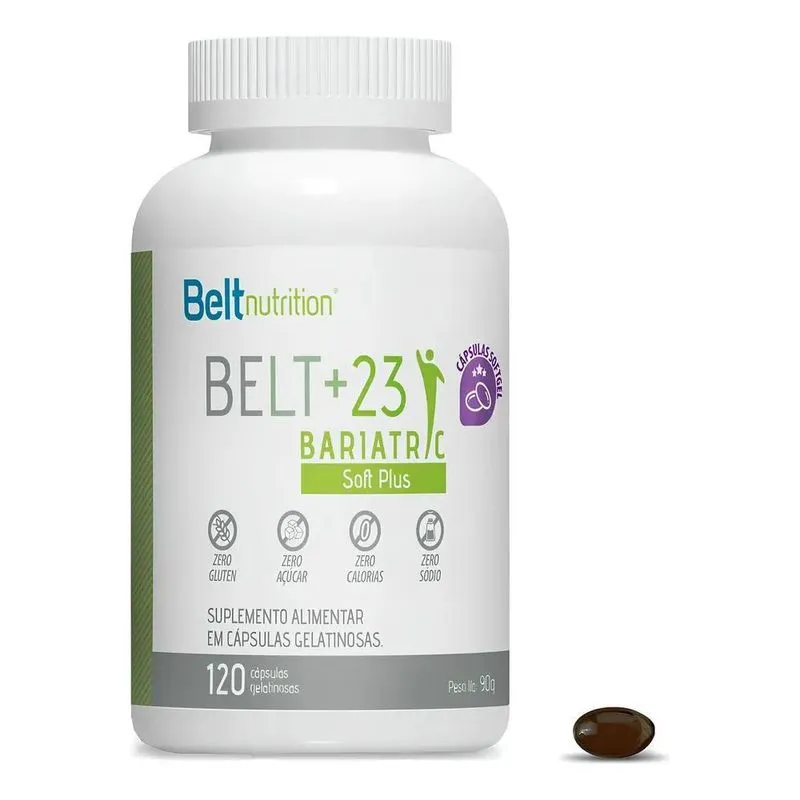 Belt + 23 Bariatric Soft Plus 120 Capsulas - Belt Nutrition