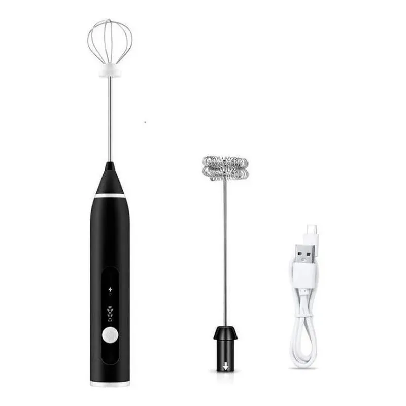 10x Mini Mixer 2 Em 1 Elétrico Recarregável Bata Shakes E D