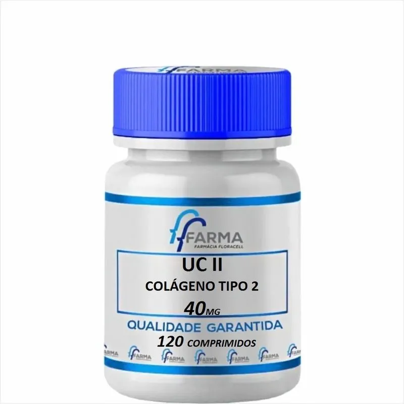 Uc-ii (Colágeno Tipo 2) 40mg 120 Comprimidos