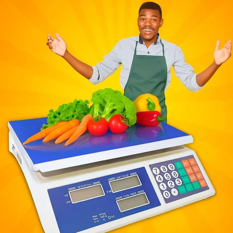 Balança Digital Bivolt Para Medir Frutas E Laranja