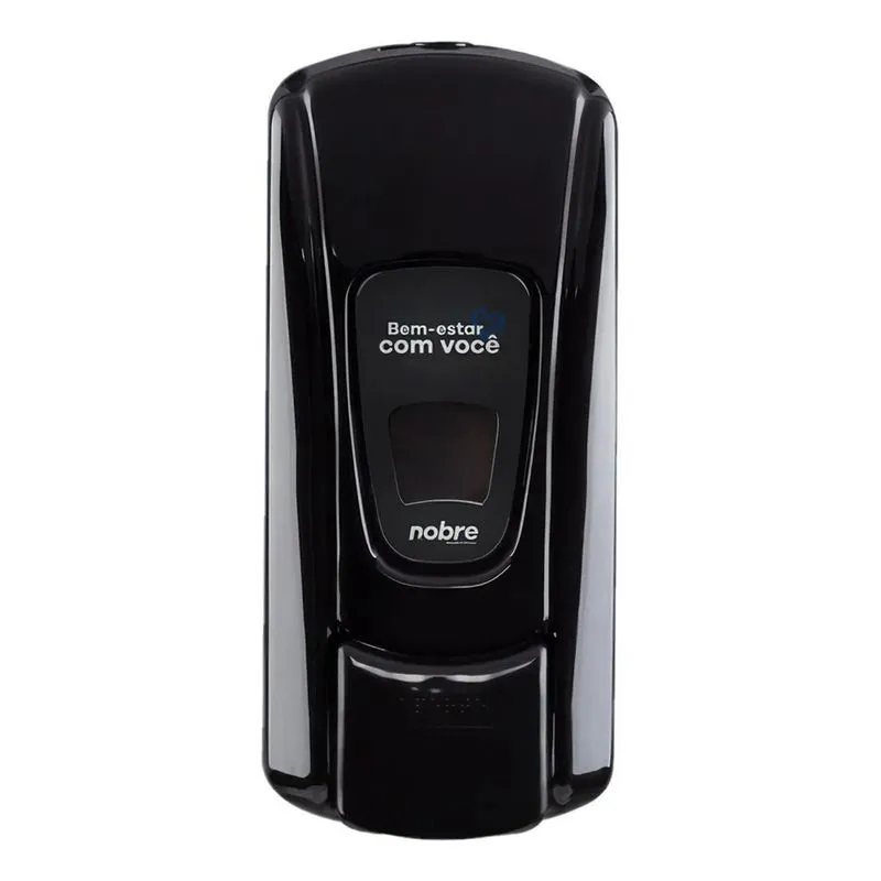 Dispenser Saboneteira P/sabonete Liquido Ou Alcool Gel Preto