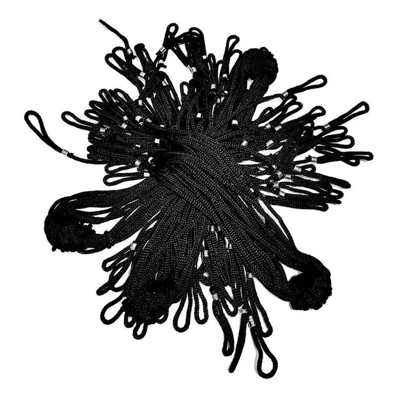 3x 12 Cordão Cordinha Nylon Silicone Óculos Leitura