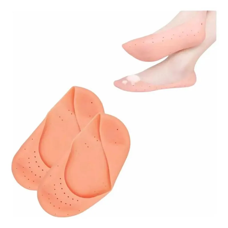 Meia De Silicone Hidratante Cicatrizante Saúde Dos Pés