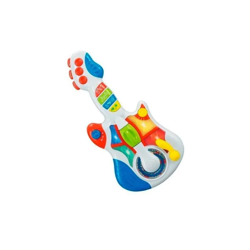 Super Guitarra Eletrônica Musical De Bebê Sons Infantil