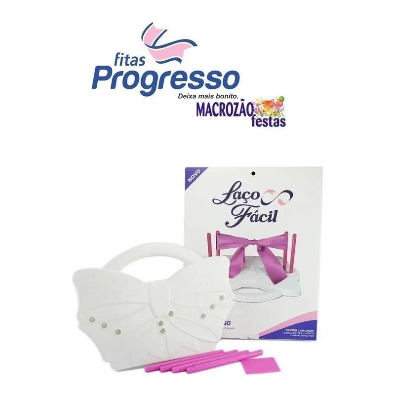 Maquina Manual Laço Fácil Progresso Completa