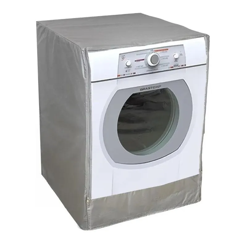 3x Capa Secadora Brastemp Ative 10kg Bsr10 Ziper Transparent