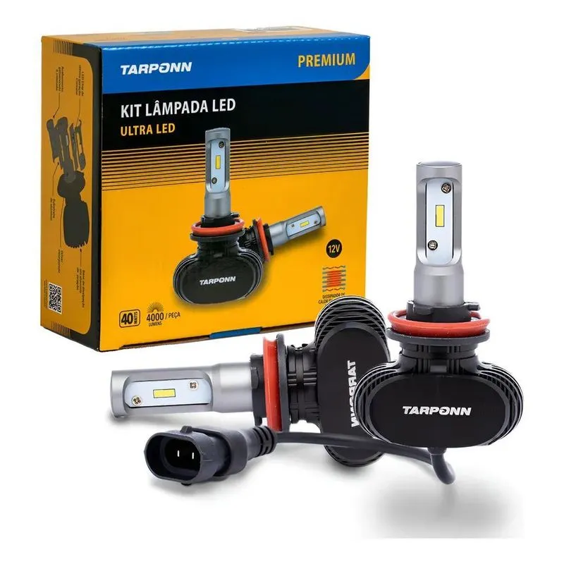 2x Kit Ultra Led Premium H1 H3 H7 H8 H11 H16 H27 Hb3 Hb4 640