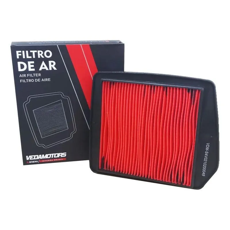 5x Filtro Ar Honda Nx 400 Falcon 1998 A 2008 E 2013 Em Diant