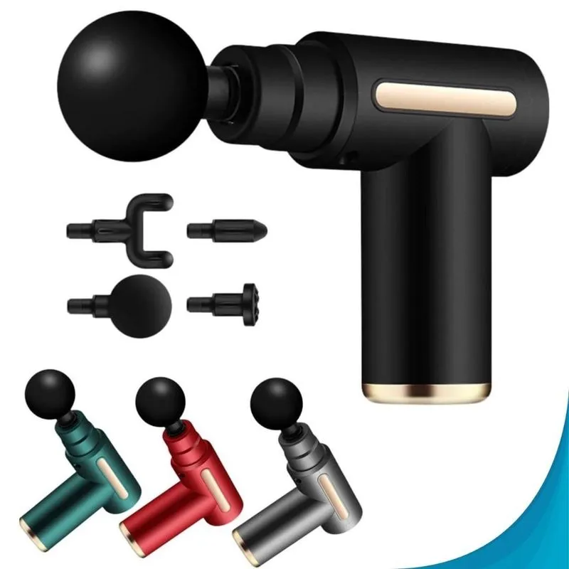 Massageador Profissional Preto Com Garantia