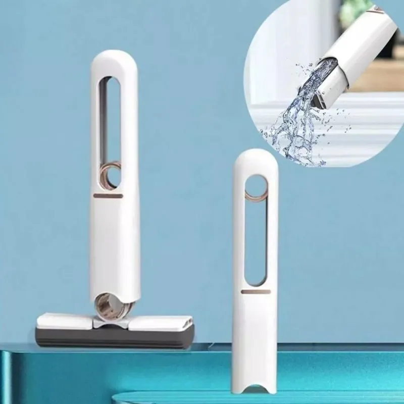 Esfregão Portátil Mini Mop Ajustável Cerâmicas Lavável