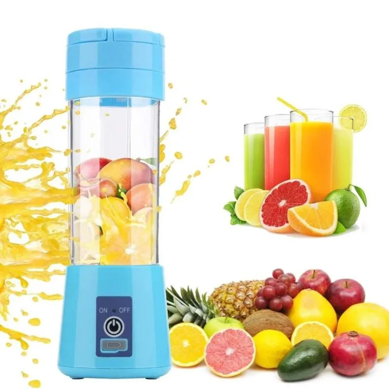 Prático Misturador Portátil Usb Turbo Mixer Recarregável