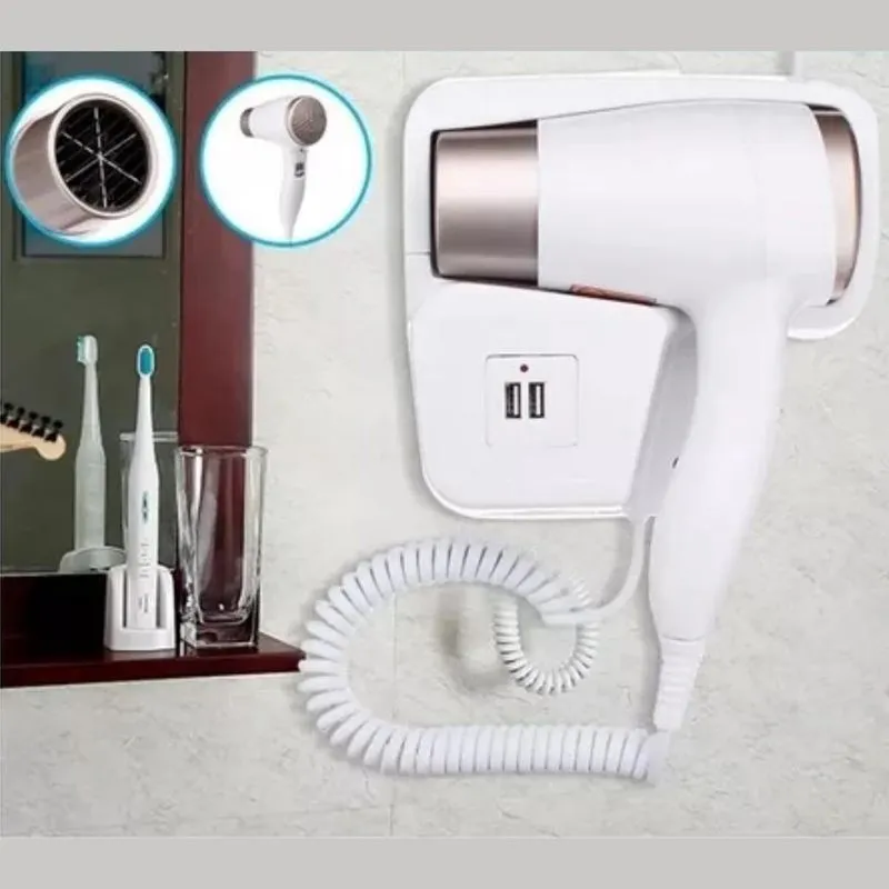 Portátil Secador De Cabelo 220V Para Banheiro Para Hotel