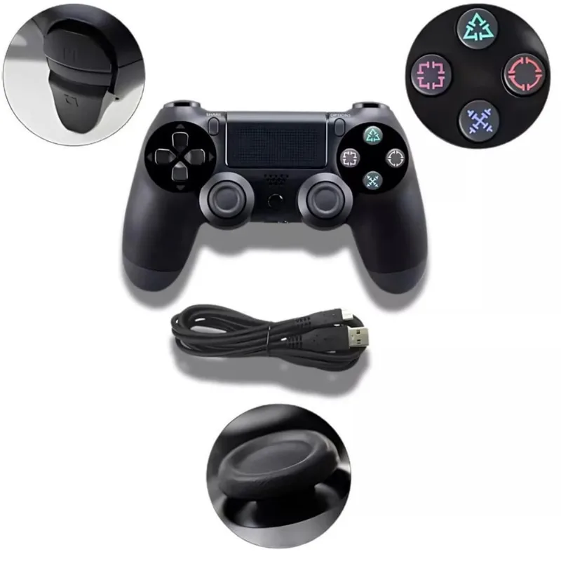 Controle Preto Sem Fio Bluetooth Para Pc E Notebook Oficial