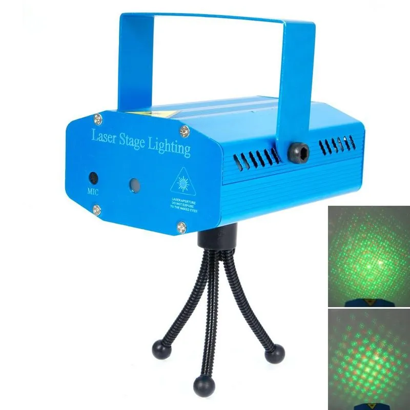 Laser De Balada Mini Led Giratória Show De Luzes